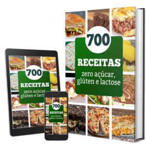 [MAIS VENDIDO][UPGRADE PREMIUM] + 720 RECEITAS ZERO AÇÚCAR, GLÚTEN E LACTOSE
