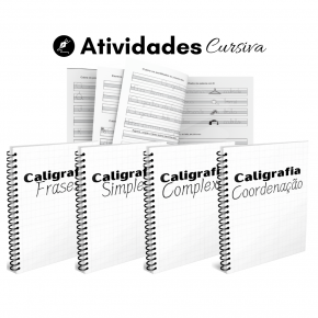 300 Atividades de Caligrafia Completo - Escreva mais bonito e eficiente